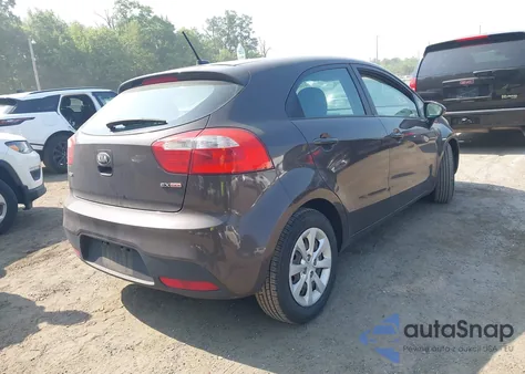 2013 Kia Rio Ex from USA, damaged, VIN KNADN5A3XD6234252